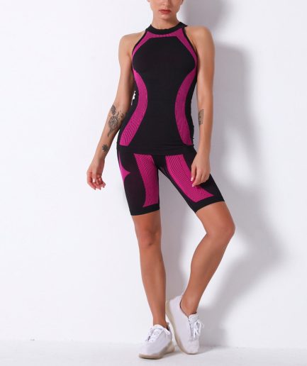 Women Multicolor Professional Training Wear Sports Set