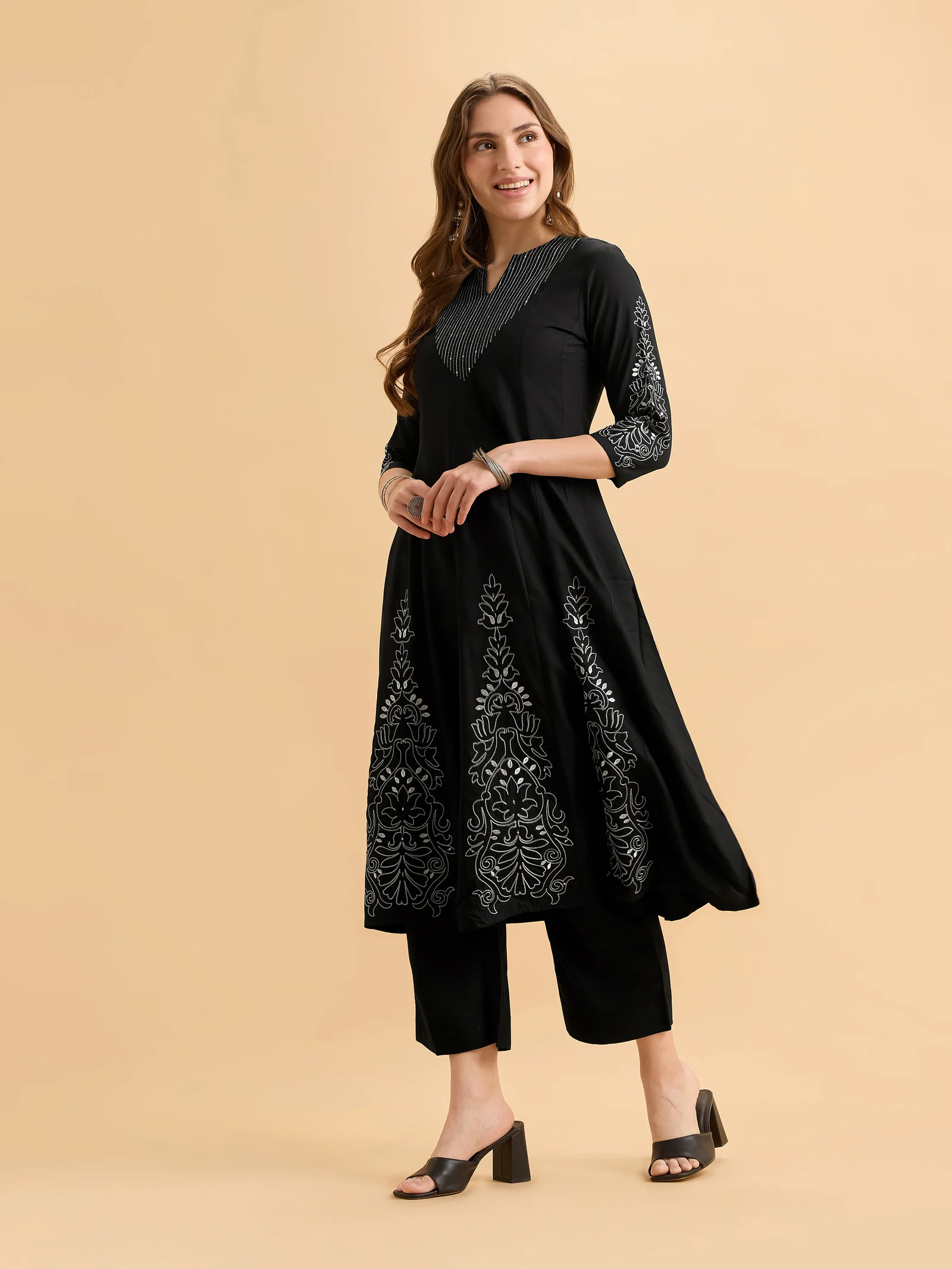 black-viscose-kalicut-kurti-with-embroidery-and-sequins-4