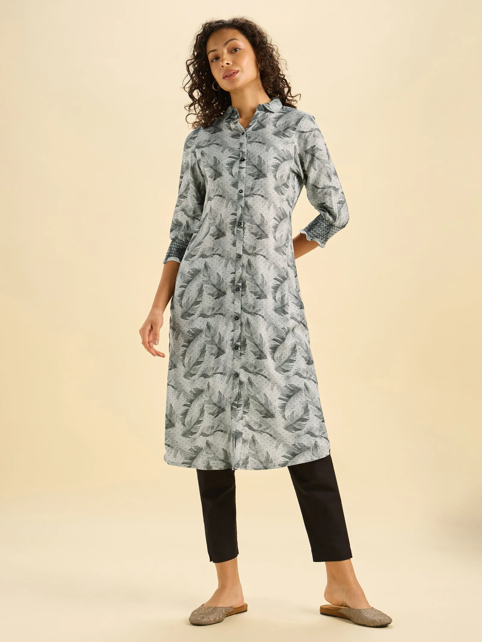 grey_-black-vicose-printed-slit-kurti-with-smocking-embroidery-1
