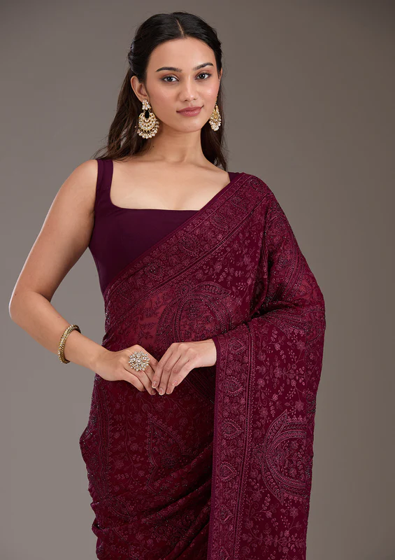 koskii-wine-threadwork-georgette-designer-saree-saus0040098_wine_1_4_800x800